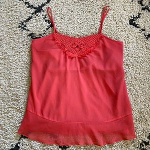 Banana Republic Coral Tank - size S
